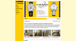 Desktop Screenshot of caveng.ch